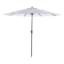 Calisto Pinstripe Crank & Tilt Round Patio Umbrella, 9'