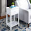 Thomas Accent Table, White