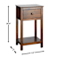 Thomas Accent Table, Walnut Finish
