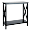 Alexander Wooden Console Table, Black