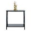 Alexander Wooden Console Table, Black