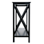 Alexander Wooden Console Table, Black