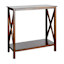 Alexander Wooden Console Table, Walnut Finish