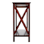 Alexander Wooden Console Table, Walnut Finish