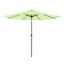 Grass Green Crank & Tilt Patio Umbrella, 9'