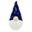 Blue Ceramic Gnome, 5.5"