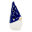 Blue Ceramic Gnome, 5.5"