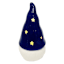Blue Ceramic Gnome, 5.5"