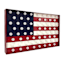 Homespun Patriotic LED Flag, 24"