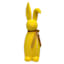 Bunny Brights Yellow Flocked Bunny, 26"