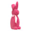 Bunny Brights Pink Flocked Standing Bunny, 16"