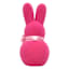 Bunny Brights Pink Flocked Bunny, 5.5"