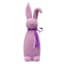 Bunny Brights Purple Flocked Bunny, 26"