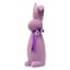 Bunny Brights Purple Flocked Bunny, 26"