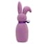 Bunny Brights Purple Flocked Standing Bunny, 16"