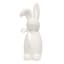 Bunny Brights White Flocked Standing Bunny, 16"