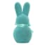 Bunny Brights Blue Flocked Bunny, 5.5"