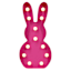 Bunny Brights LED Pink Metal Bunny, 10"