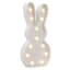 Bunny Brights LED White Metal Bunny, 10"