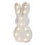 Bunny Brights LED White Metal Bunny, 10"