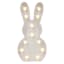 Bunny Brights LED White Metal Bunny, 10"