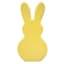Bunny Brights Yellow Ceramic Bunny, 7"