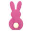Bunny Brights Pink Ceramic Easter Bunny, 7"
