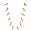 Homespun Easter Carrot Garland, 72"