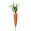Homespun Easter Set of 3 Easter Carrot Picks