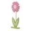 Homespun Easter Pink Flower Decor, 12"