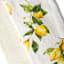 Set of 2 Yellow Lemon Print Terry Cotton Kitchen Towels