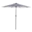 Alvarado Multi Stripe Crank & Tilt Round Patio Umbrella, 9'