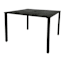 Grammercy Square Patio Dining Table, Black