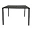 Grammercy Square Patio Dining Table, Black