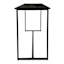 Grammercy Patio Bar Table, Black