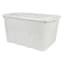 Grey & Clear Storage Tote, 52l