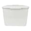 Grey & Clear Storage Tote, 52l