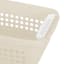 2-Pack White Swan Stackable Storage Basket, Medium