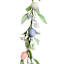 Providence Pink, Blue, White & Teal Floral Egg Garland, 72"