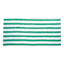 2-Pack Cabana Blue & Green Stripe Beach Towels, 28x58