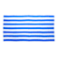 2-Pack Cabana Blue & Green Stripe Beach Towels, 28x58