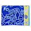 Blue Seahorse Jacquard Velour Beach Towel, 34x64
