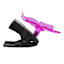 Light Purple Butterfly Outdoor Solar Clip