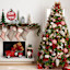 Homespun Holiday Green Truck with Snowman Ornament, 4"