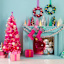 Oh Joy! 6-Count Pink Satin String Ornaments, 3.14"