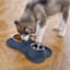 Silocone and Metal Double Pet Feeder