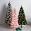 (A48) Pre-Lit Carolina Pine Christmas Tree, 6'
