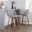 Crosby St. Toriano Upholstered Counter Stool, 26"
