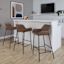 Honeybloom Destin Barstool, Brown