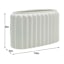 Crosby St. Indoor Harlow Pleat White Planter, Medium